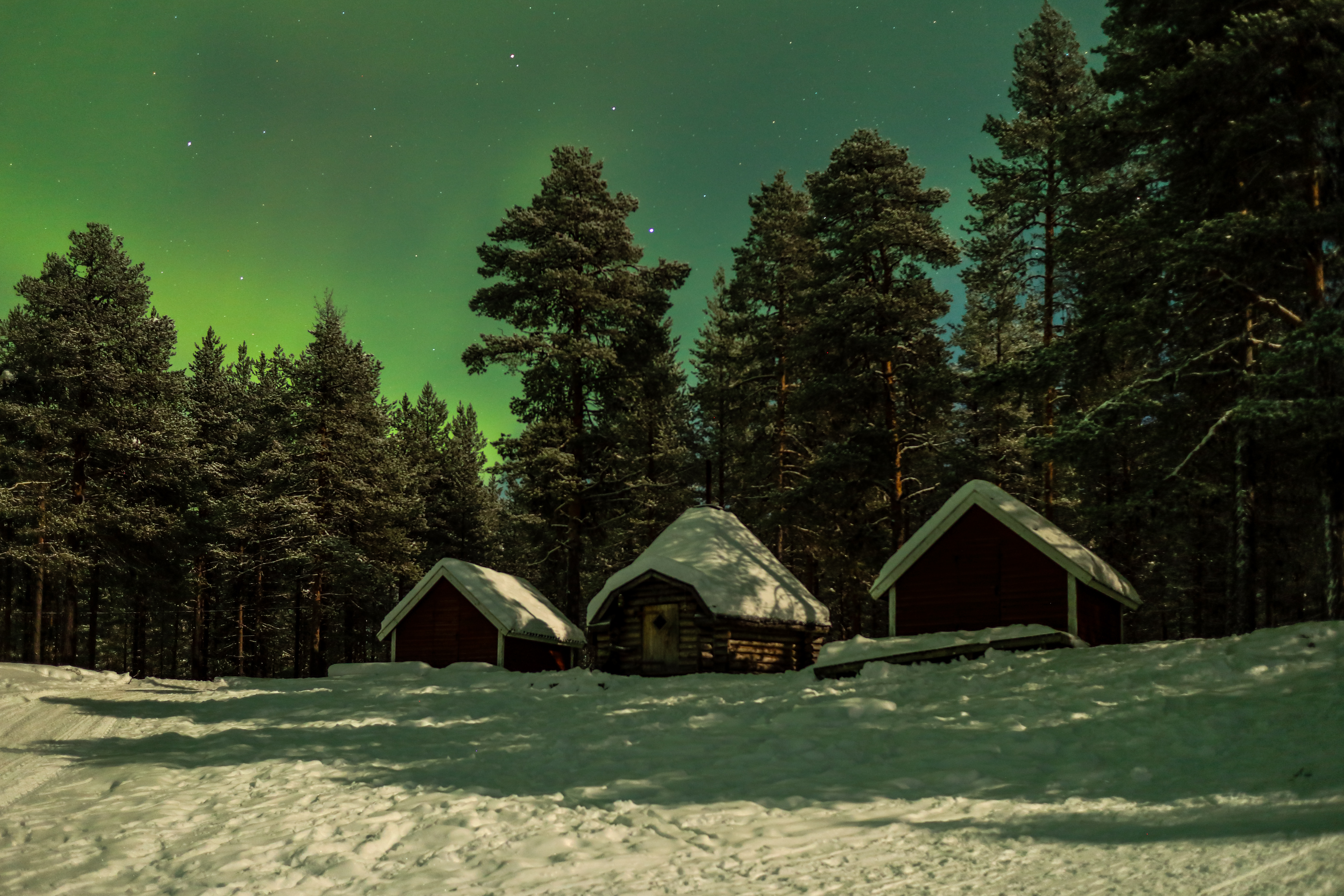 La magie de l’hiver en Laponie