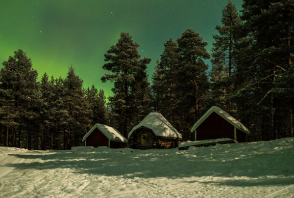 aurores boréales Laponie
